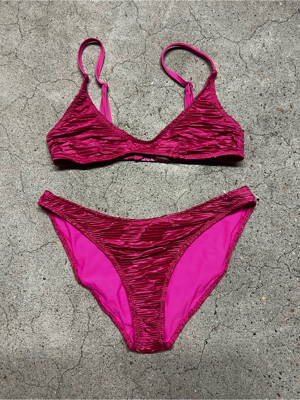 triangl bikini set